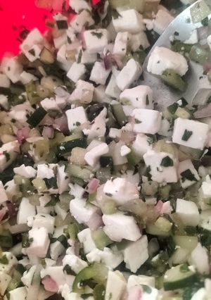 Una foto de Aguachile de panela