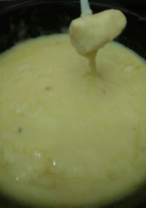 Una foto de Fondeu de queso