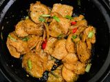 Sườn non chay kho tiêu