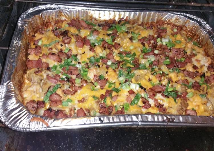 Recipe of Homemade Potato and Chicken Bake