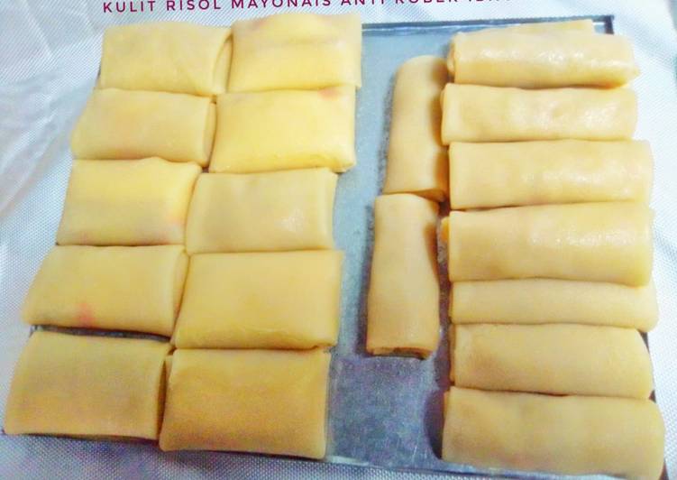 Resep Kulit Risol Mayonais Anti Robek yang Enak Banget