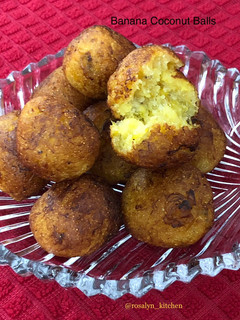 A picture of Banana Coconut Balls.