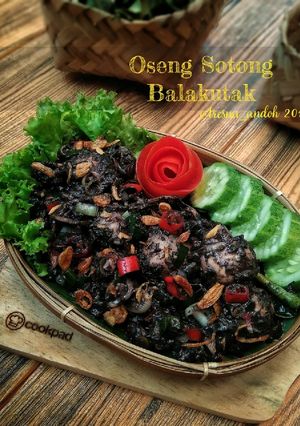Foto resep Oseng Sotong Balakutak 🦑