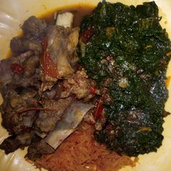 A picture of Beef stew with kienyeji #weeklyjikonichallenge.