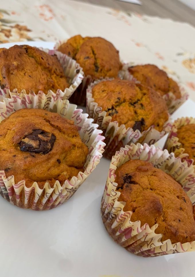 Sütőtökös muffin recept fotója