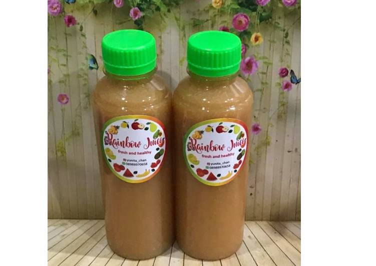 Resep Diet Juice Pomegranate JackFruit Avocado Papaya, Enak Banget