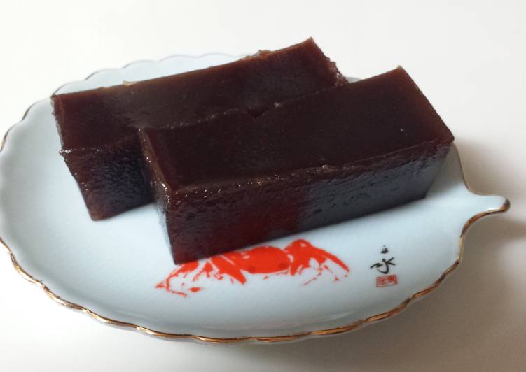 Recipe of Award-winning Kaki (Persimmon) Yokan