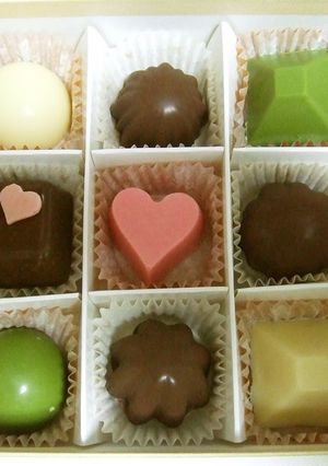 A picture of Valentine’s Day Chocolate.