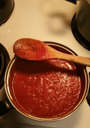 A picture of Meat Sauce.