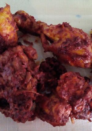 Una foto de Pollo enchilado