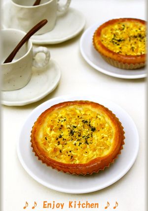 A picture of Corn & Mayonnaise Bread Made in a Bread Maker.