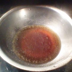 A picture of Brown sugar syrup.