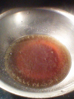 A picture of Brown sugar syrup.