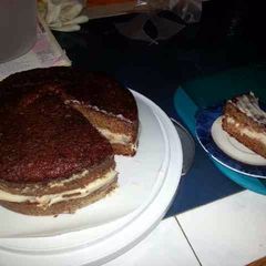 A picture of carrot cake.