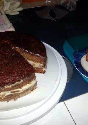 A picture of carrot cake.