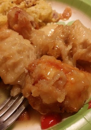 A picture of Baked Coconut Chicken.