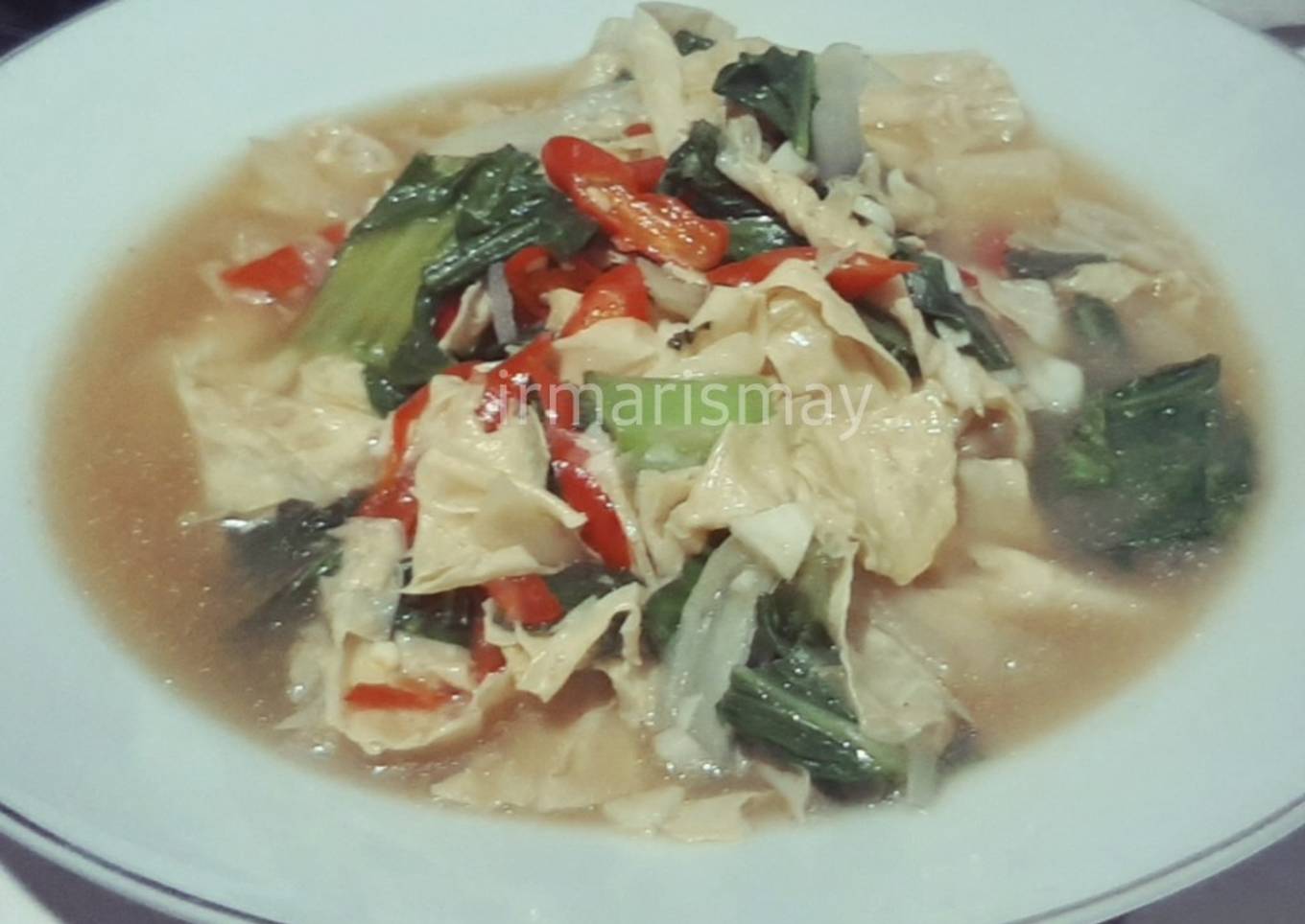 174. Tumis Pokcoy Kembang Tahu