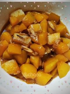 Foto resep Tumis labu kuning jahe kecap manis