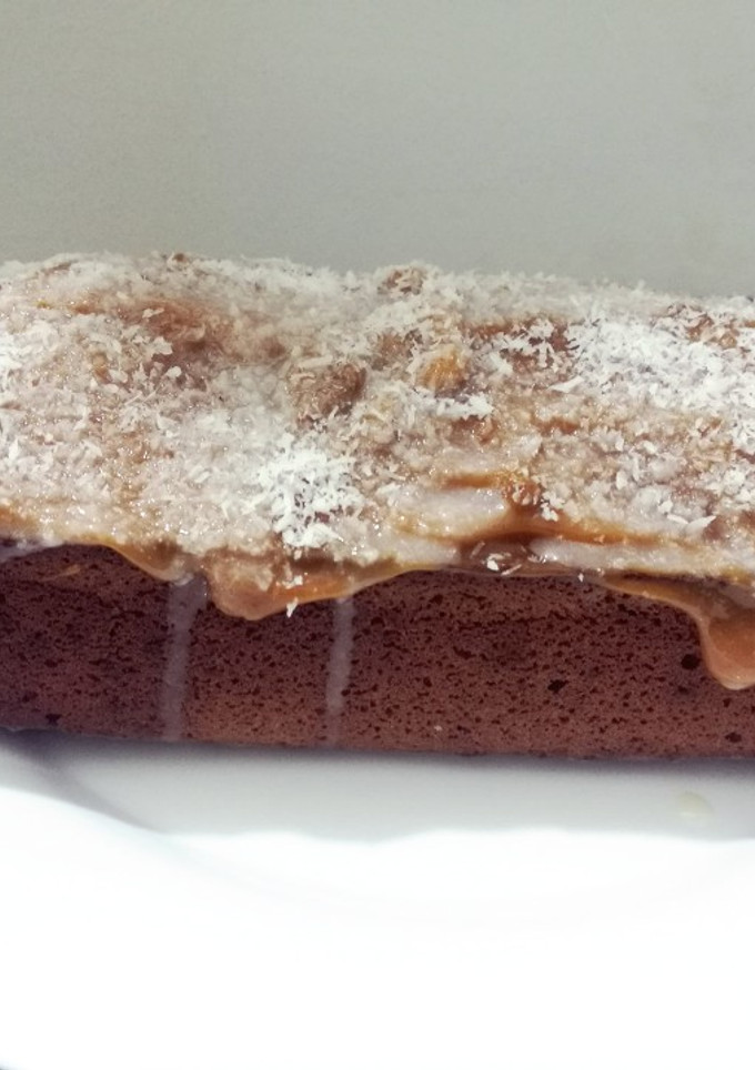 Una foto de Budín de avena y cacao 💕