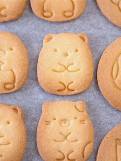 A picture of Basic butter cookies (Cut-Out Cookies, Stamped Cookies).