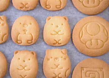 Update, Make Recipe Basic butter cookies CutOut Cookies Stamped Cookies Delicious Simple