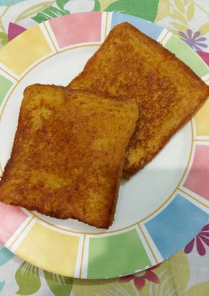 A picture of Eggless French Toast.