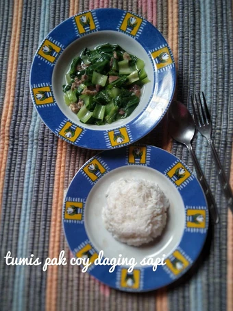 Cara Mudah Membuat Resep Tumis pokcoy daging sapi Anti Ribet, Sempurna
