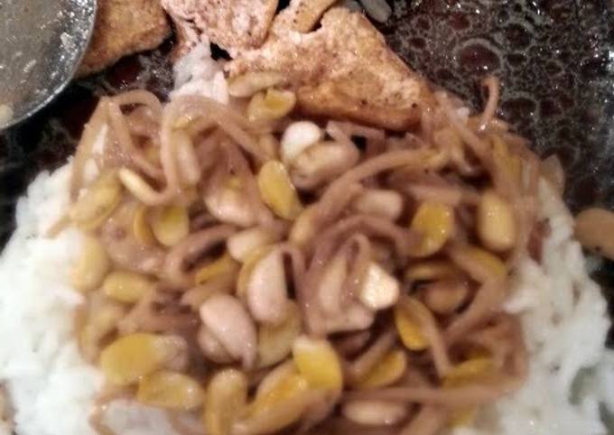 fried tofu with vinegar and soy sauce dip Recipe