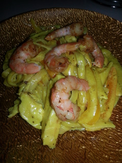 A picture of Easy Jerk Chicken, Shrimp and Pasta.