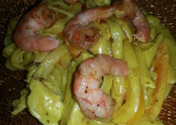 Recipe of Ultimate Easy Jerk Chicken, Shrimp and Pasta