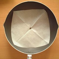 A picture of Easy Otoshibuta Drop Lid with Parchment Paper.