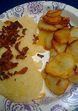 A picture of Hearty Florida breakfast.