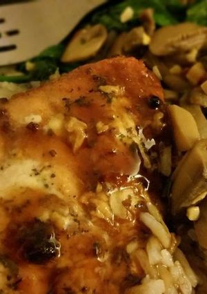 A picture of Honey Teriyaki Salmon (frozen).