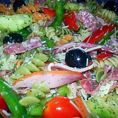 A picture of Antipasto Pasta Salad.