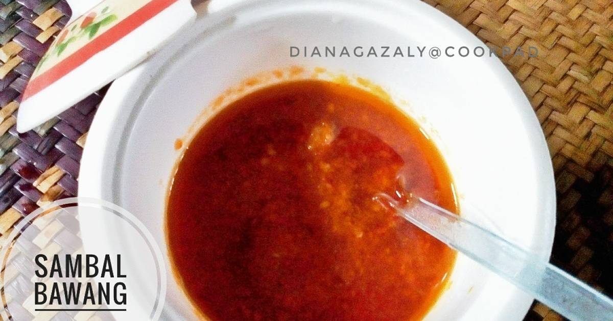 Resep Sambal Bawang Untuk Soto Rawon Sop Dll Oleh Diana Az Cookpad