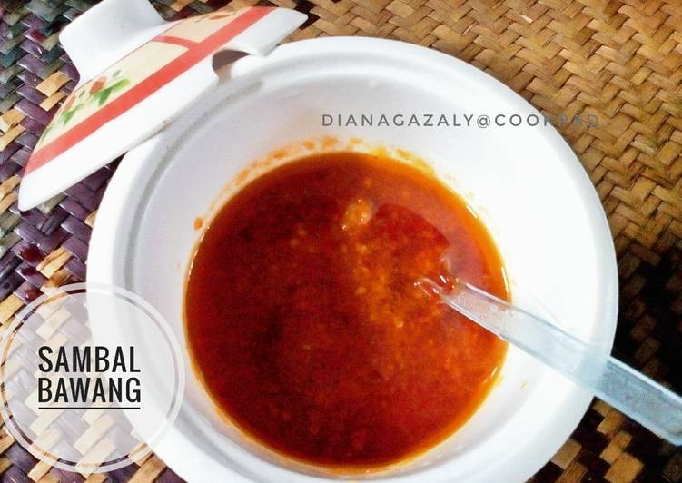 Rahasia Memasak Sambal Bawang (untuk soto, rawon, sop dll) Kekinian