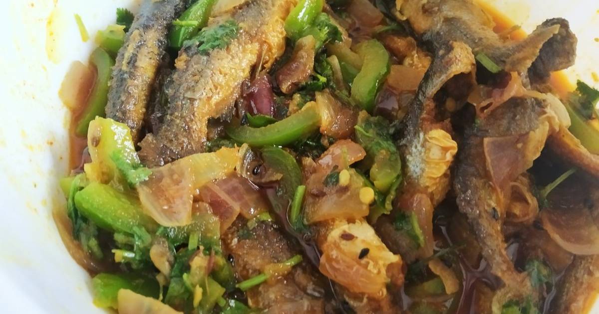 Tangra fish with capsicum Recipe by Anu's Delight - Cookpad