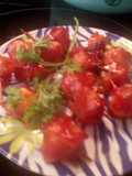 Sunshine's Bacon Wrapped Pineapple N Sauce