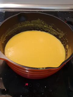 Una foto de Puré calabaza