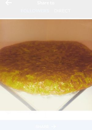 A picture of Potato Tortilla (Moroccan) EASY RECIPE!.