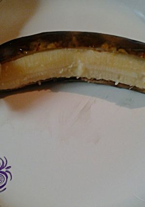 A picture of Grilled Whole Banana.