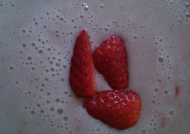 Strawberry Semolina Healthy Nutritious & filling 252 cals