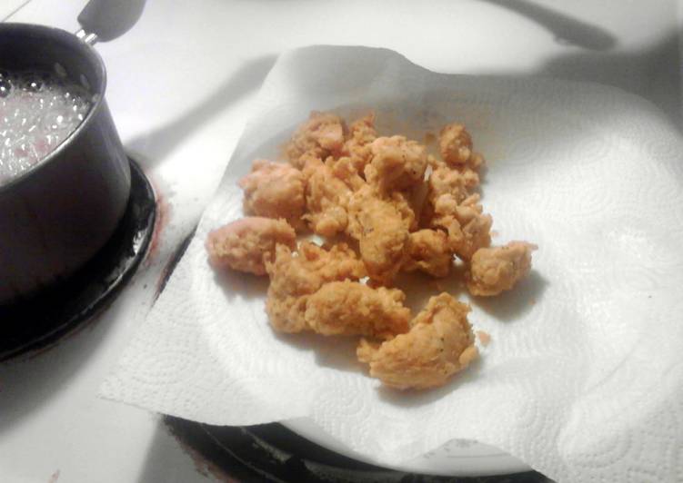 Recipe: Yummy Homemade Chicken Nuggets :)