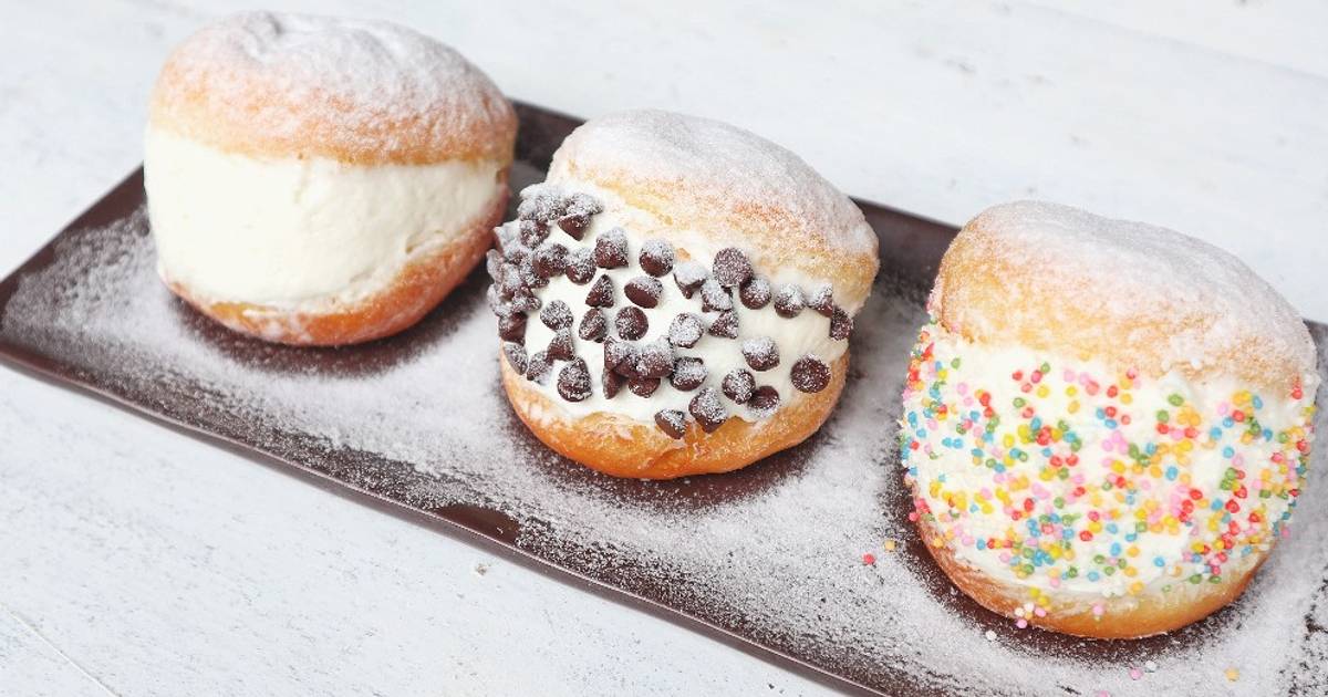Resep DONAT KOREA Korean Milk Cream Donuts oleh Suka Suka RB Cookpad
