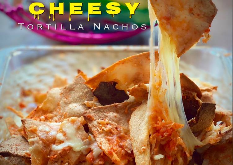 Cheesy Tortilla Nachos