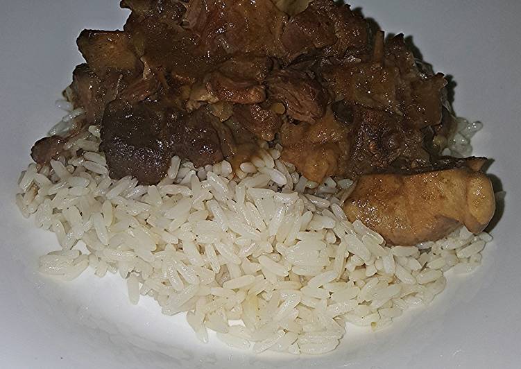 Steps to Prepare Homemade Oxtails(Crock Pot Style)