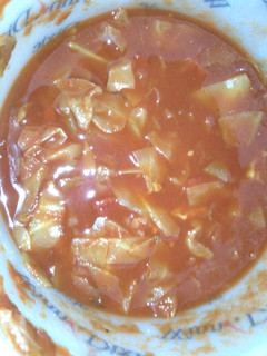 A picture of Easy Low Sodium Crock Pot Cabbage Soup.