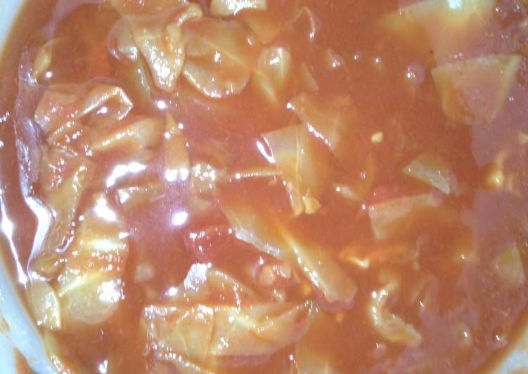 Easy Low Sodium Crock Pot Cabbage Soup