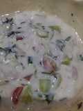 Mix veggies raita