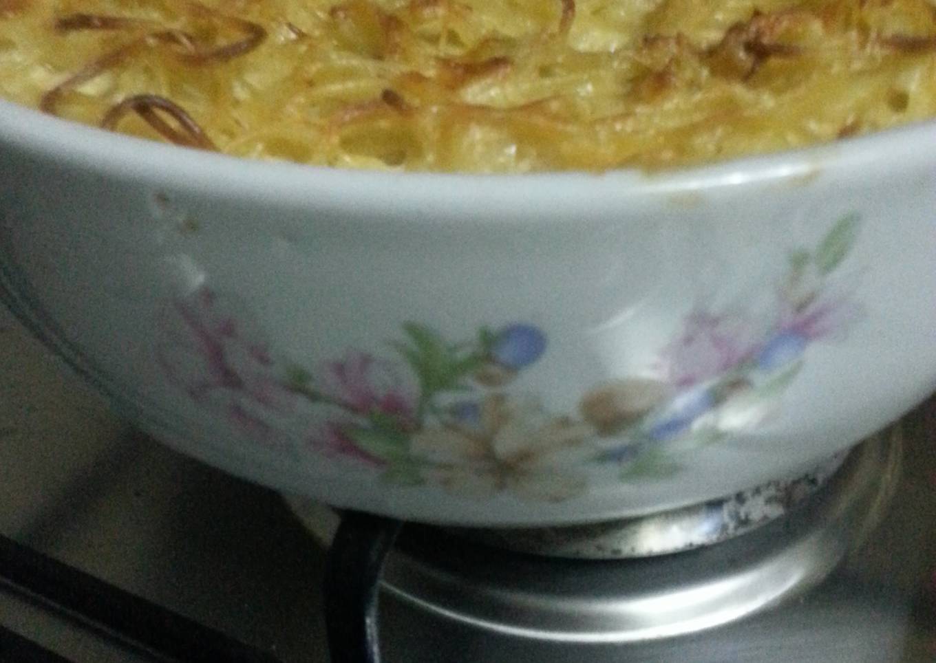 The best salmon pasta bake